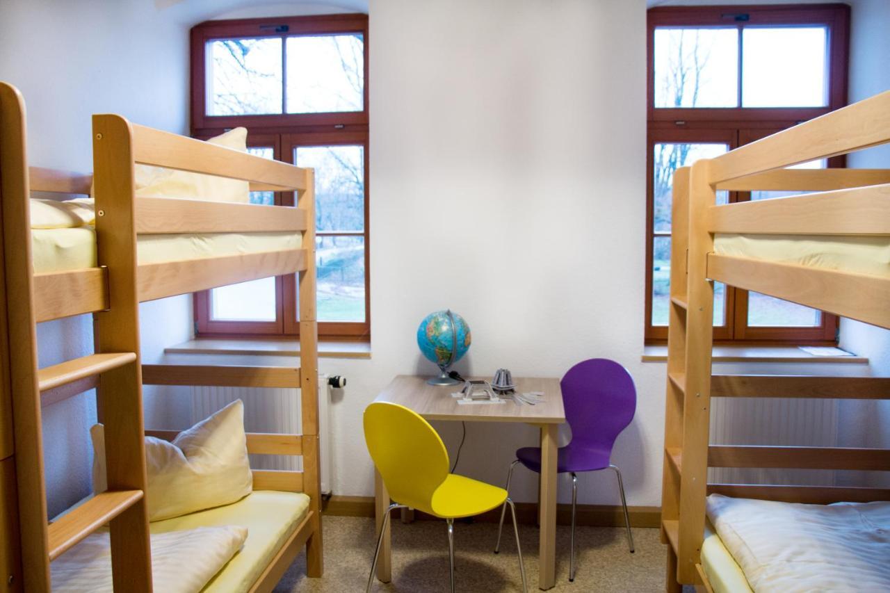 Teichcamp Hostel Grosshartmannsdorf ภายนอก รูปภาพ