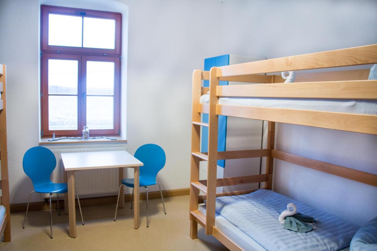 Teichcamp Hostel Grosshartmannsdorf ภายนอก รูปภาพ